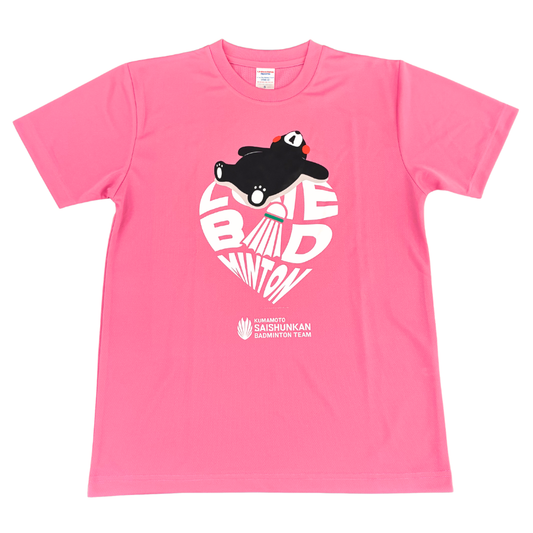 ハートTシャツくまモンver.（ピンク）