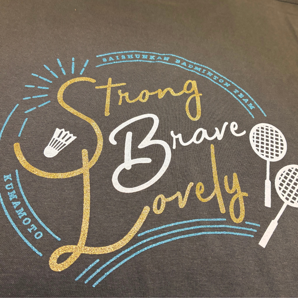 【THEQUEST】チームスピリット ラメTシャツ