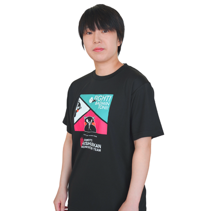 カラーブロックTシャツくまモンver.