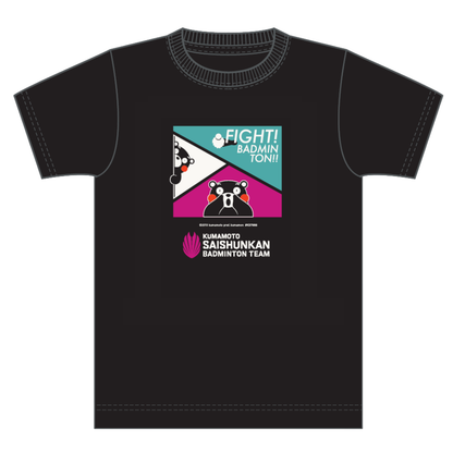 カラーブロックTシャツくまモンver.