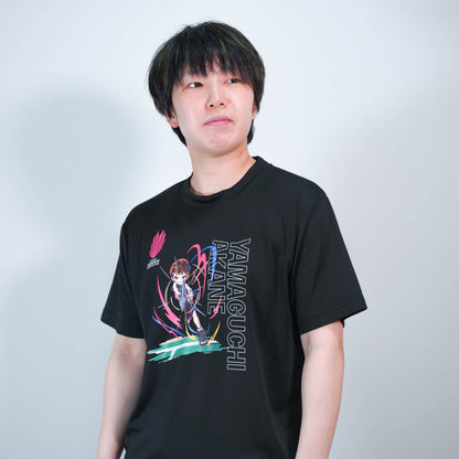 山口茜選手 似顔絵Tシャツ 2025ver.